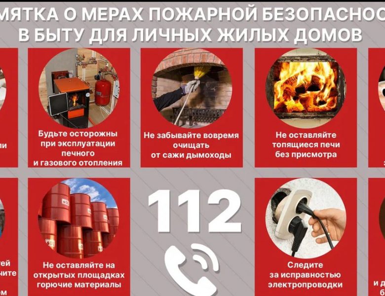 Простые правила безопасности: пожар лучше избежать, чем пытаться потушить