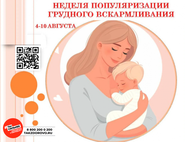 Неделя популяризации грудного вскармливания