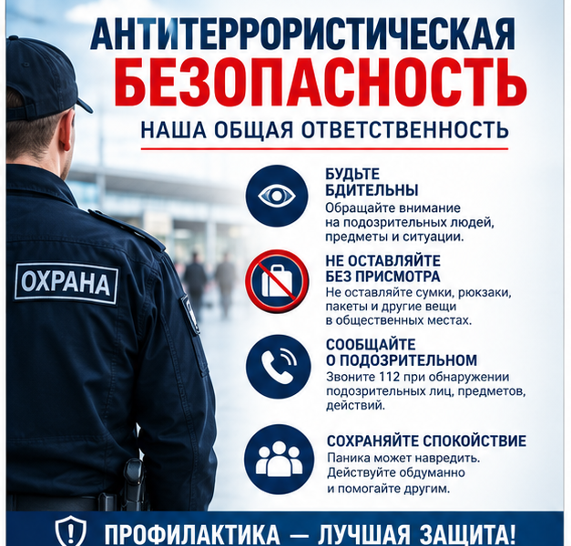 Терроризм – угроза для каждого из нас!