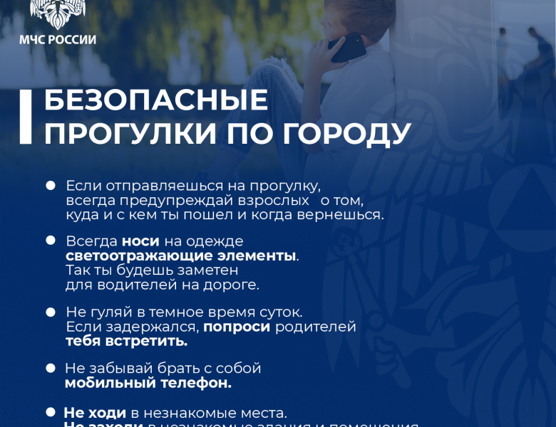 Гулять безопасно!